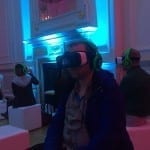 Calum watching VR