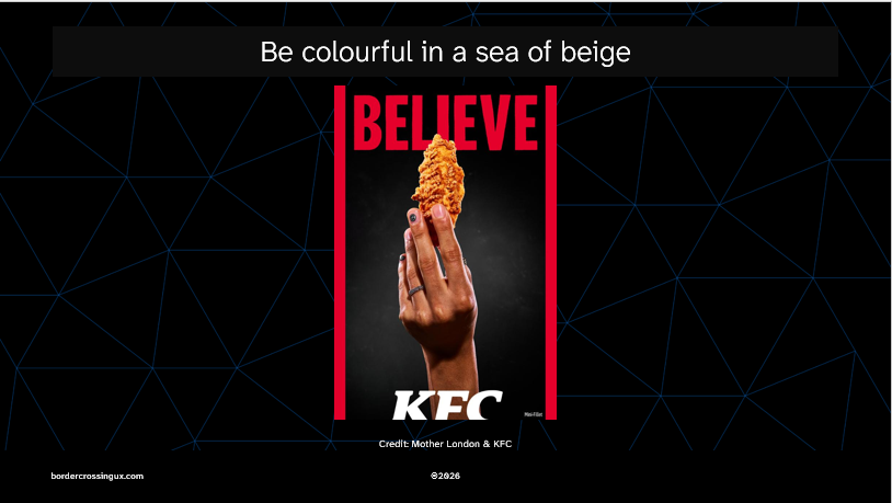 Image of KFC Belive in Chicken Campaing from Mother London
